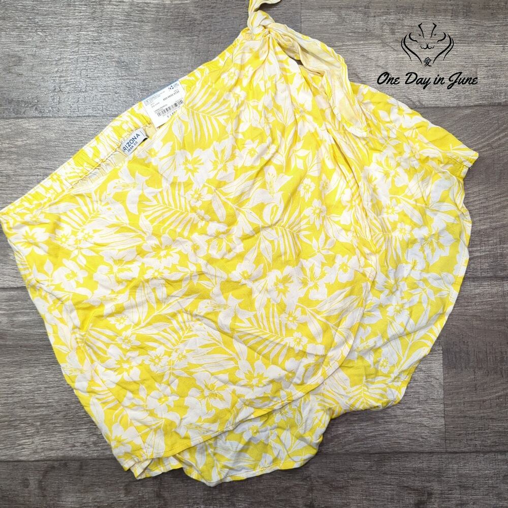 Arizona Jean Co. Juniors Tropical Wrap Skort Size XL